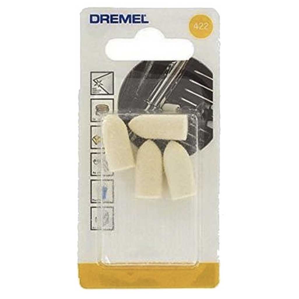 Dremel Felt Polishing Point (422), 4PC/Pack